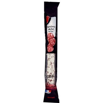 Auchan Saucisse sèche droite pur porc auchan offre