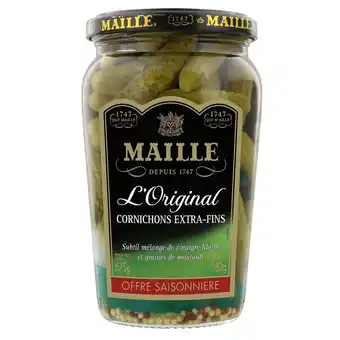 Auchan Cornichons extra-fins maille offre