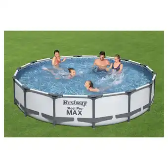 Auchan Piscine tubulaire steel pro max offre