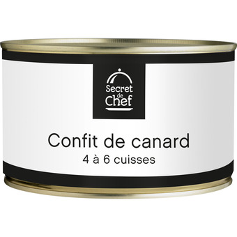 Auchan Confit de canard secret de chef offre
