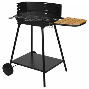 Auchan Barbecue charbon de bois basilic offre