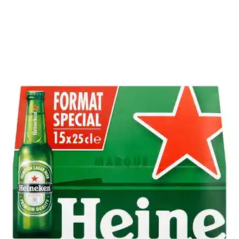 Auchan Supermarché Bière blonde heineken offre