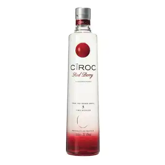 Auchan Vodka ciroc berry offre