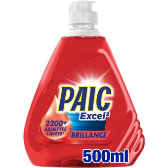 Auchan Liquide vaisselle brillance excel paic offre