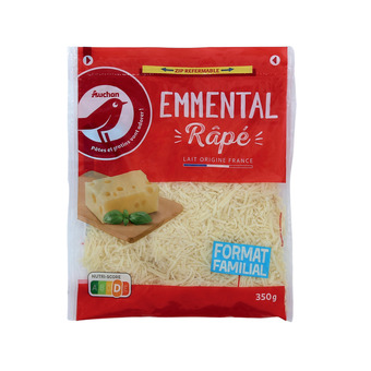 Auchan Emmental râpé auchan offre