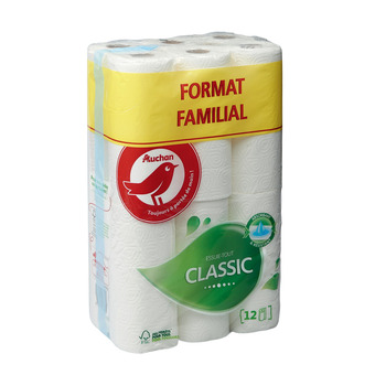 Auchan Essuie tout classic format familial auchan offre