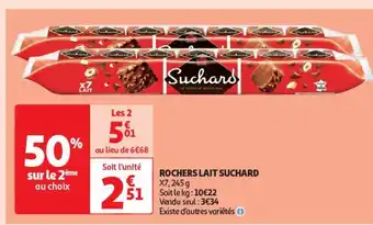 Auchan Supermarché Ochers lait suchard offre