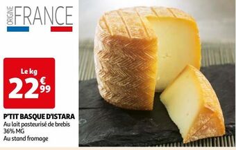 Auchan P'tit basque d'istara offre