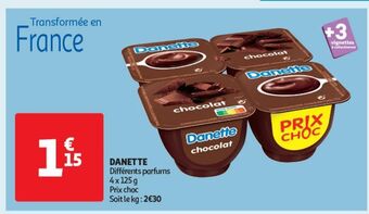 Auchan Supermarché Danette offre