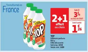 Auchan Supermarché Yop offre