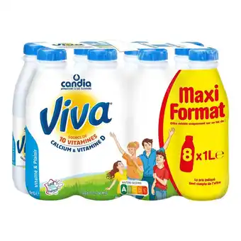 Auchan Supermarché Le lait sans lactose de candia offre