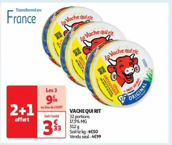 Auchan Supermarché La vache qui rit offre