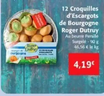 Colruyt 12 Croquillages d'Escargots de Bourgogne offre