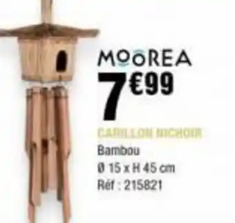 CARILLON NICHOIR Bambou