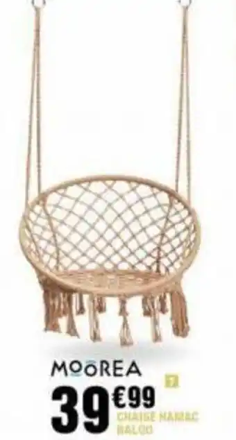 La Foir'Fouille CHAISE HAMAC Baloo offre