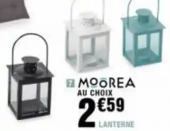 La Foir'Fouille MOOREA LANTERNE offre