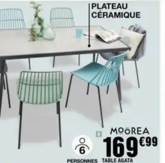 La Foir'Fouille MOOREA TABLE AGATA offre