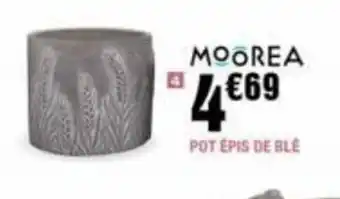 La Foir'Fouille MOOREA POT ÉPIS DE BLE offre