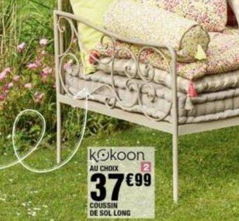 La Foir'Fouille kokoon COUSSIN DE SOL LONG offre