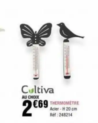 La Foir'Fouille Cultiva THERMOMETRE offre