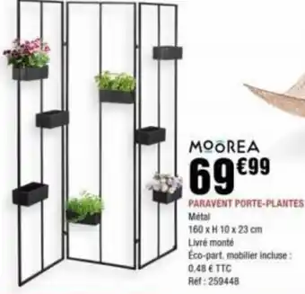 La Foir'Fouille MOOREA PARAVENT PORTE-PLANTES offre