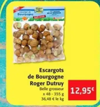 Colruyt Escargots de Bourgogne Roger Dutruy offre