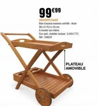 La Foir'Fouille DESSERTE HANDI offre