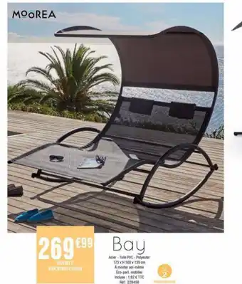 La Foir'Fouille DOUBLE ROCKING CHAIR offre