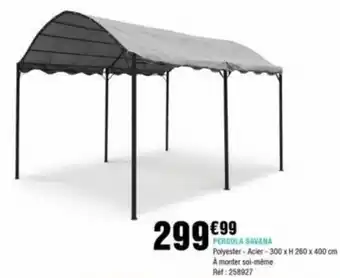 La Foir'Fouille PERGOLA SAVANA offre