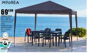 La Foir'Fouille TONNELLE POLUX Acier-Polyester offre