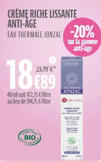 CRÈME RICHE LISSANTE ANTI-ÂGE