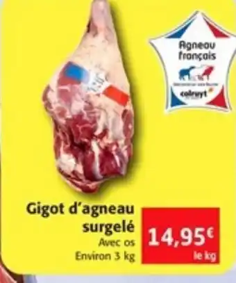 Colruyt Gigot d'Agneau surgelé offre