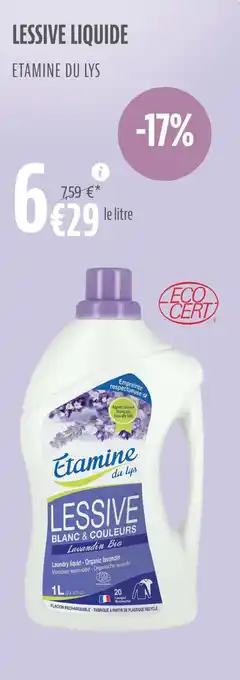La Vie Claire LESSIVE LIQUIDE offre