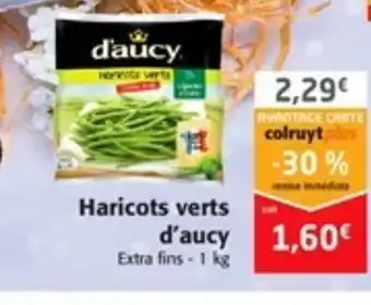 Colruyt Haricots verts d'aucy offre
