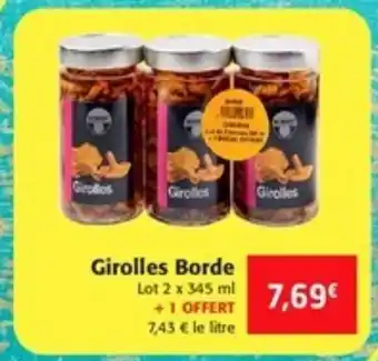 Girolles Borde