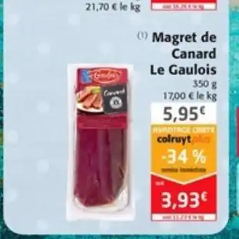 Colruyt Magret de Canard Le Gaulois offre