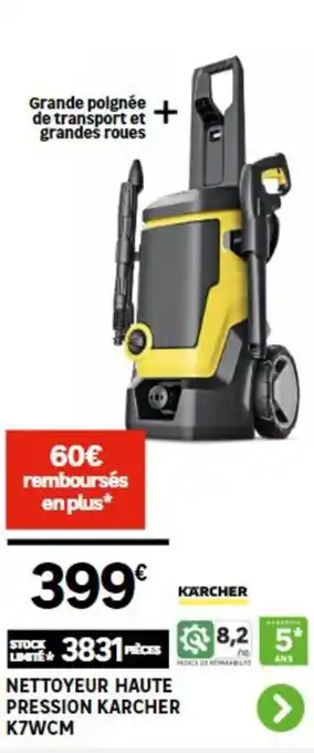 NETTOYEUR HAUTE PRESSION KARCHER K7WCM