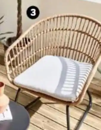 Leroy Merlin LOT DE 2 FAUTEUILS NATERIAL TIMEA offre