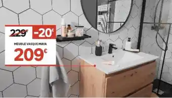 Leroy Merlin MEUBLE VASQUE MAYA offre