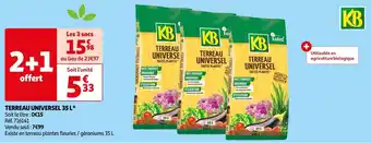 Auchan Kb terreau universel 35 l offre
