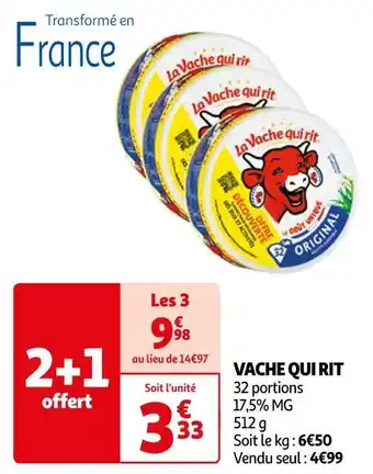Auchan Vache qui rit vache qui rit offre