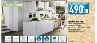 Brico Cash MODÈLE "PLATINE" offre