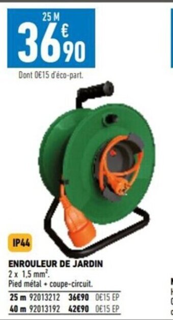 Brico Cash ENROULEUR DE JARDIN offre