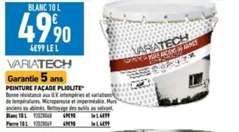 Brico Cash PEINTURE FAÇADE PLIOLITE offre