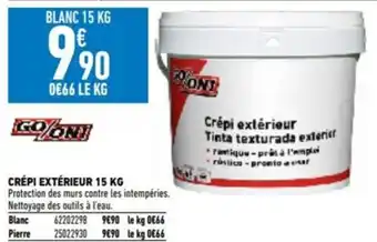 Brico Cash CRÉPI EXTÉRIEUR 15 KG offre