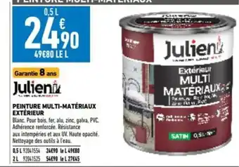 Brico Cash PEINTURE MULTI-MATÉRIAUX EXTÉRIEUR offre
