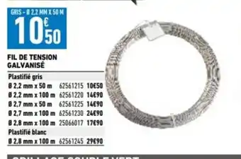 Brico Cash FIL DE TENSION GALVANISÉ offre