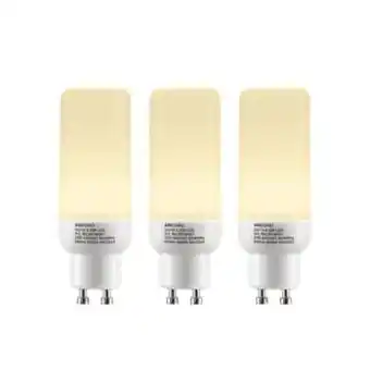 Luminaire Arcchio ampoule tubulaire led gu10 4,5w 3 000 k x3 offre