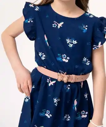 Gémo Ceinture fille fermée par boucle papillon offre