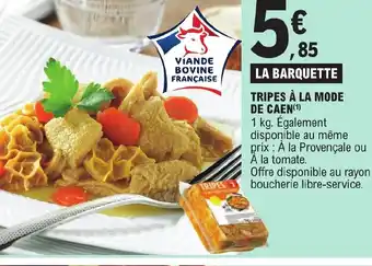 E.Leclerc TRIPES À LA MODE DE CAEN(¹) offre